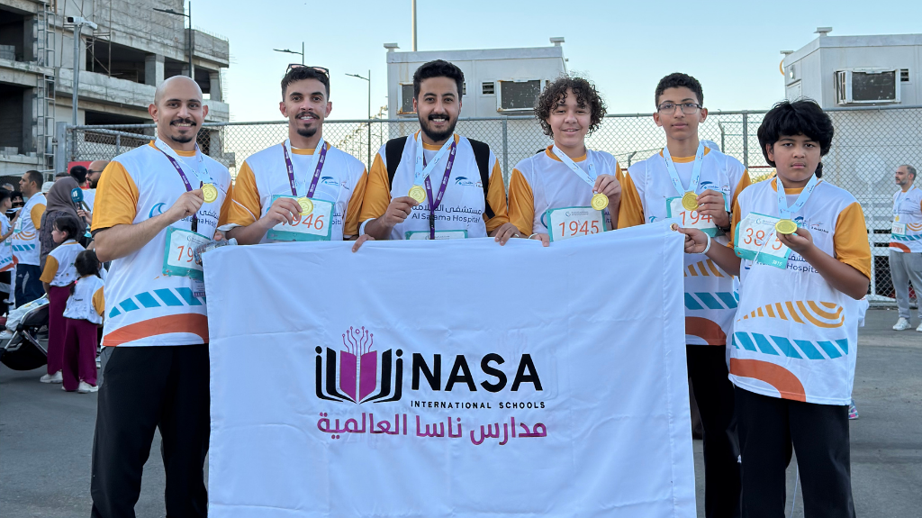 NASA Participation in the Jeddah Moves Marathon