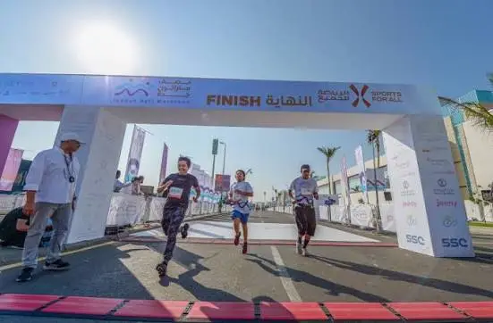 Participation in Jeddah Moves Marathon