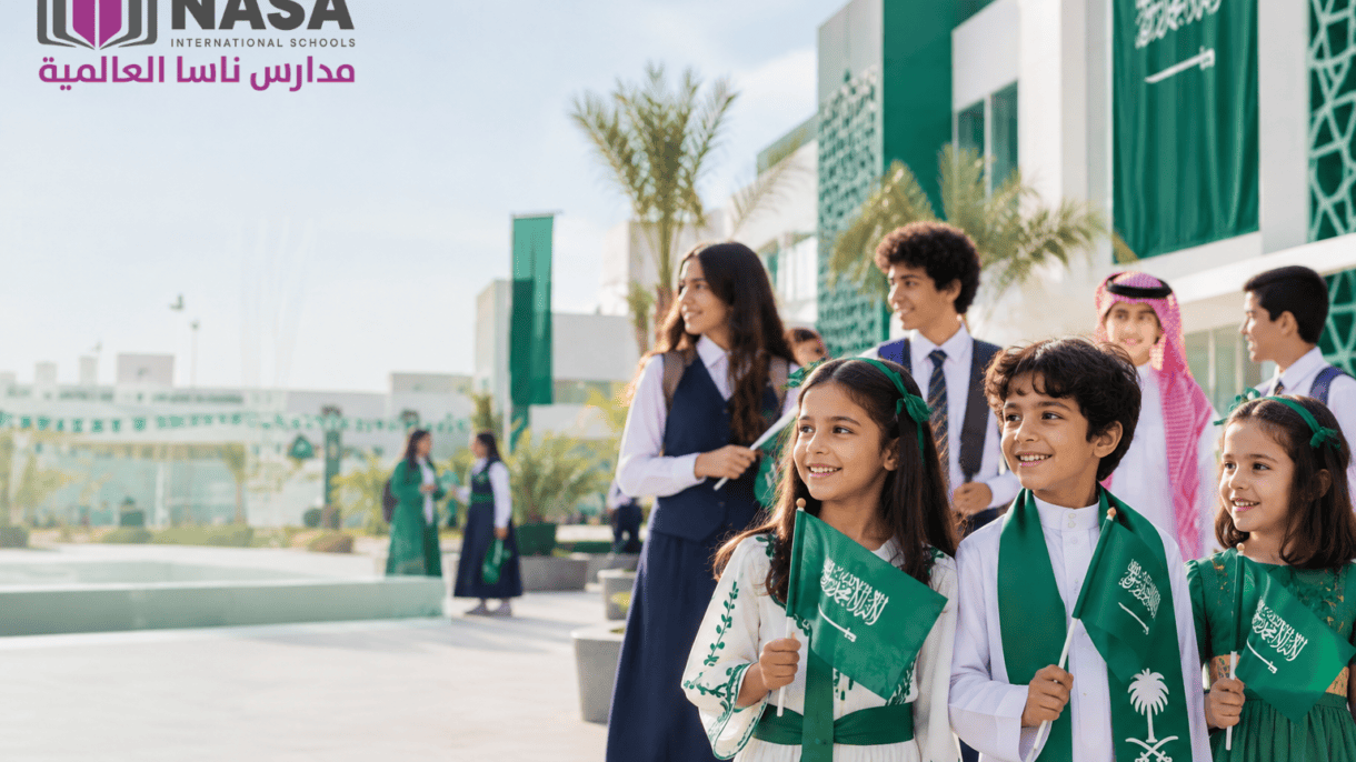 Celebrating Saudi National Day at NASA International Schools اليوم الوطني السعودي 96